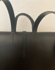 Leather backpack : KATHRINE (natural)