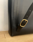 Leather backpack : KATHRINE (natural)