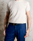 Leather belt: ALEXANDER 29 (black)