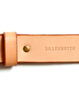 Leather belt: ALEXANDER 29 (natural)
