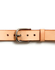 Leather belt: ALEXANDER 29 (natural)