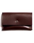 Leather wallet: ADAM (dark brown)