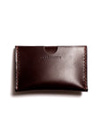 Leather wallet: GRANT (dark brown)