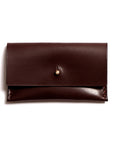 Leather wallet: ADAM (dark brown)