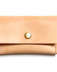 Leather wallet: GRANT (natural)