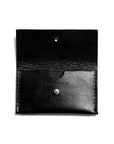 Leather wallet: ADAM (black)