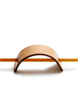 LEATHER & HORN HAIR PIN: ARC (NATURE)
