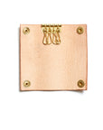 Leather key pouch: KARL small (natural)