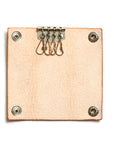 Leather key pouch: KARL small (natural)