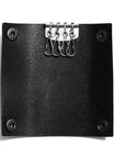 Leather key pouch: KARL small (black)