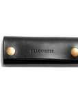 Leather key pouch: KARL small (black)