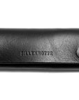Leather key pouch: KARL small (black)