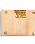 Leather key pouch: KARL (natural)