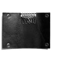 Leather key pouch: KARL large (black)