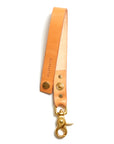 Leather keyring: CARLO medium (natural)