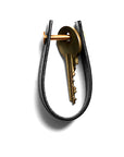 Leather keyholder: AXEL (black)