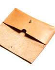 Leather glasses case: FELBY (natural)
