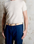 Leather belt: GORM (natural)