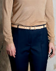 Leather belt: TRINE (natural)
