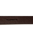Leather belt: TRINE (dark brown)
