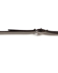 Leather belt: LAURITS (dark brown)
