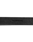 Leather belt: TRINE (black)