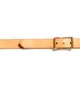 Leather belt: LAURITS (natural)