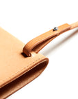 Leather clutch & shoulder bag: RIGMOR MINI (natural)