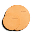 Leather coaster: VINO large (natural)