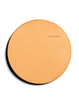 Leather coaster: VINO large (natural)