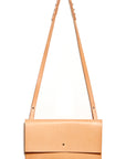 Leather shoulder bag: RIGMOR MEGA (natural)