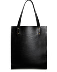 Leather tote: HEBERT (black)